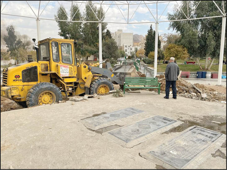 مقبره باشکوهی با کمک مردم، برای شهدای گمنام بوستان والفجر در حال ساخت است