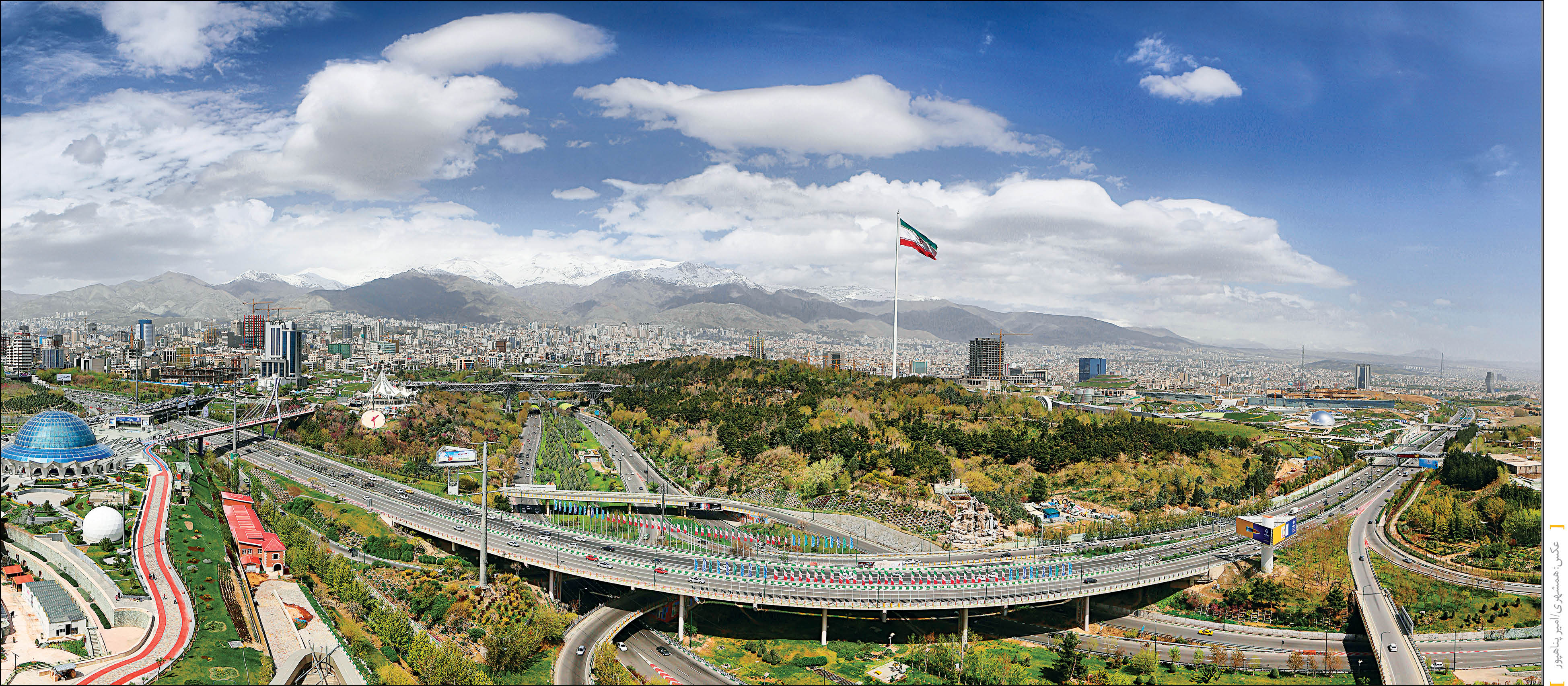احداث و تکمیل ۲۳ تقاطع غیرهمسطح شهر تهران در نوزدهمین شنبه امید و افتخار آغاز شد