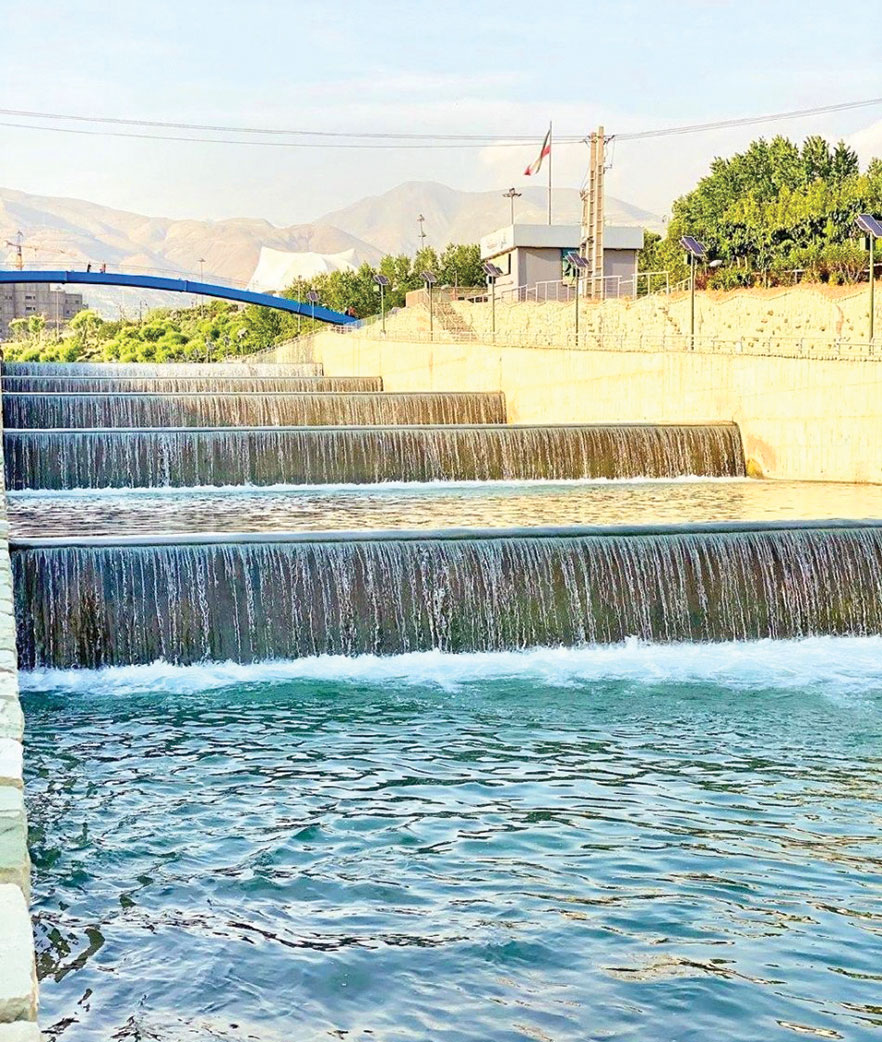 آبشارهای مصنوعی تهران انتخابی برای فرار از روزهای گرم