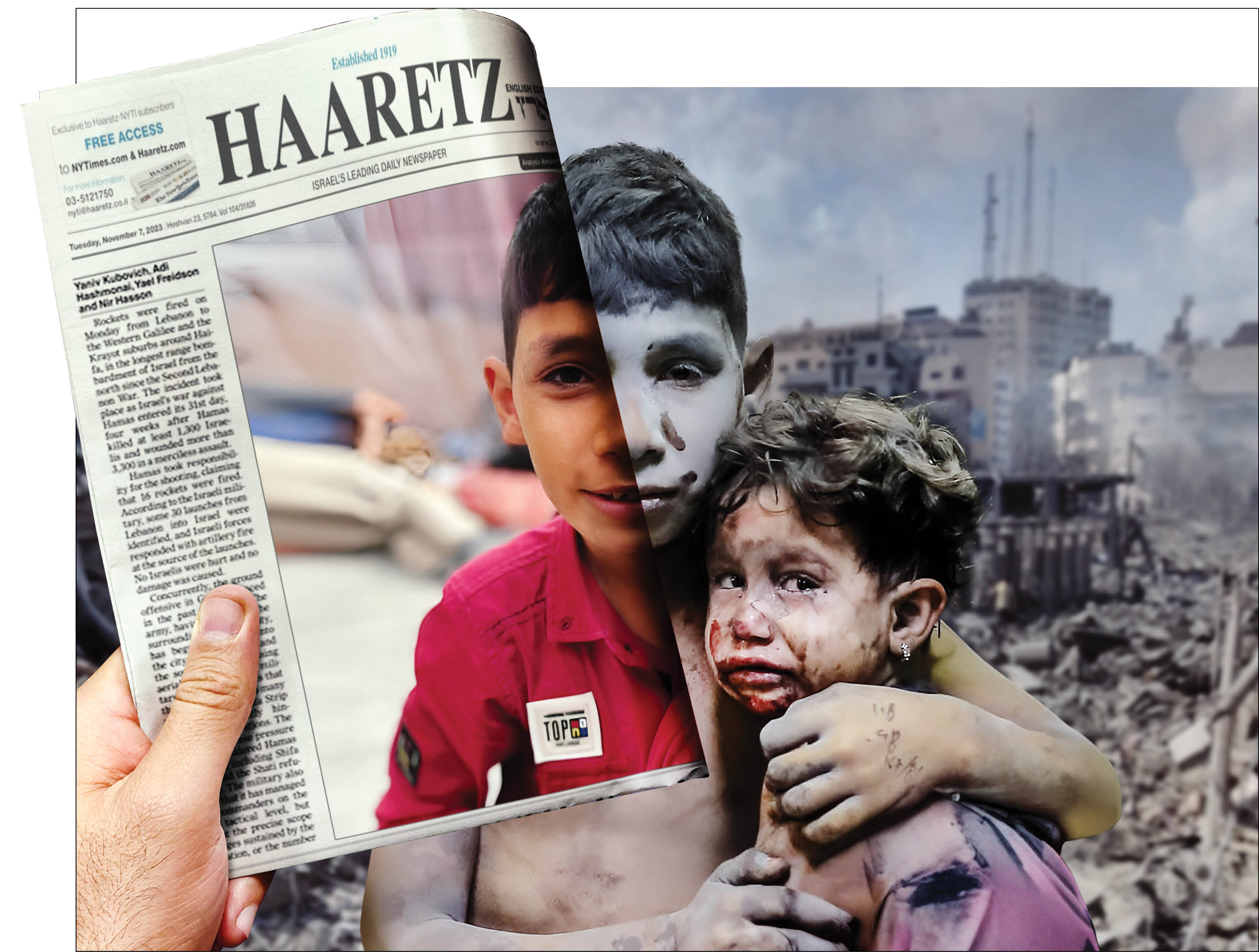از دروغ سربریدن کودکان توسط حماس تا انکار بمباران بیمارستان غزه