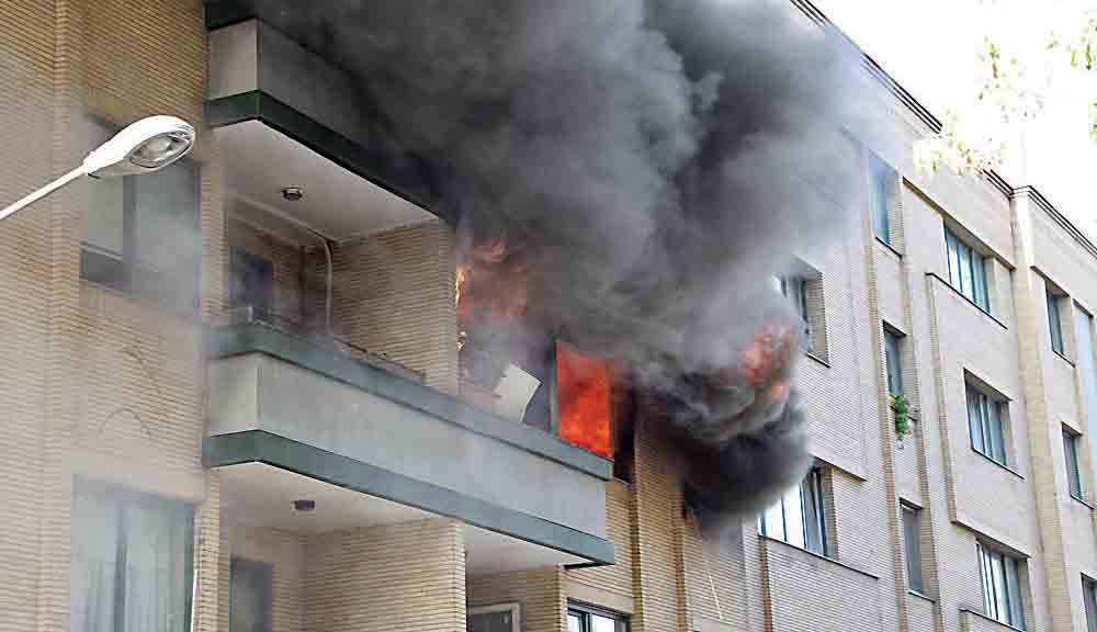 انفجار هولناک در ساختمان مسکونی