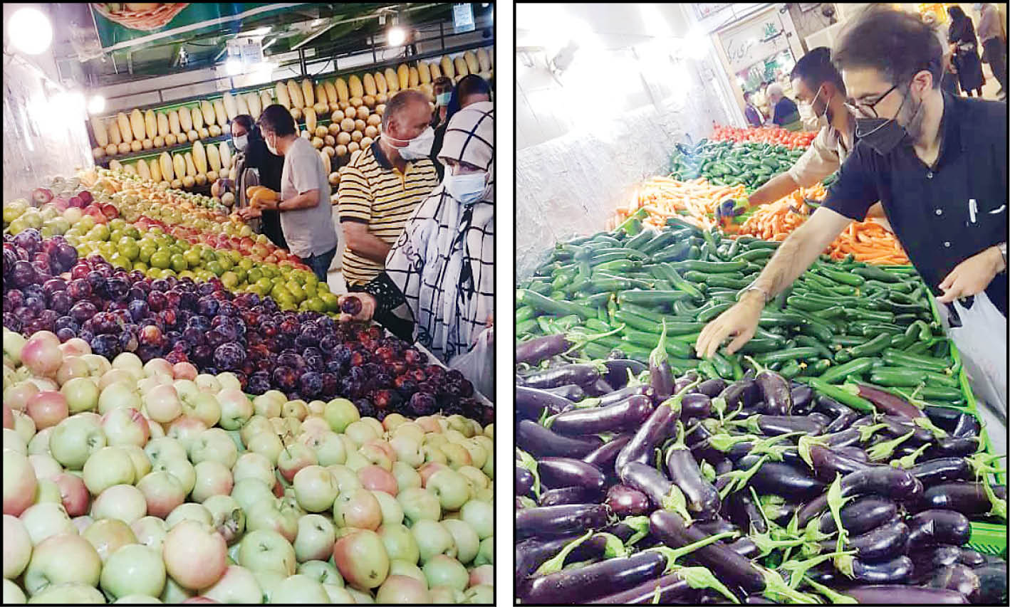 کاهش قیمت 8قلم میوه و صیفی در میادین