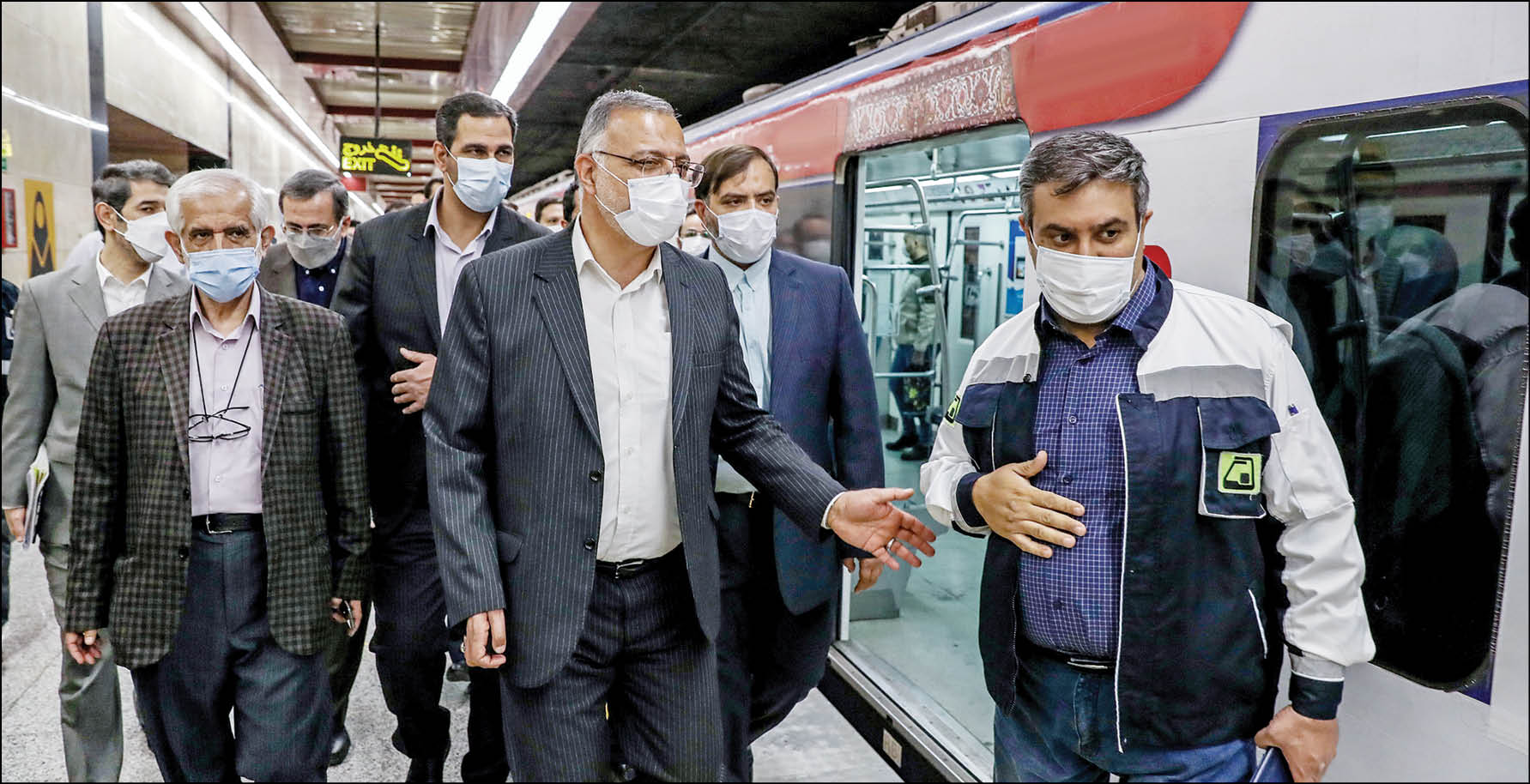 در بازدید شهردارتهران از ایستگاه شهید رضایی و پروژه توسعه جنوبی خط‌6 مترو مطرح شد