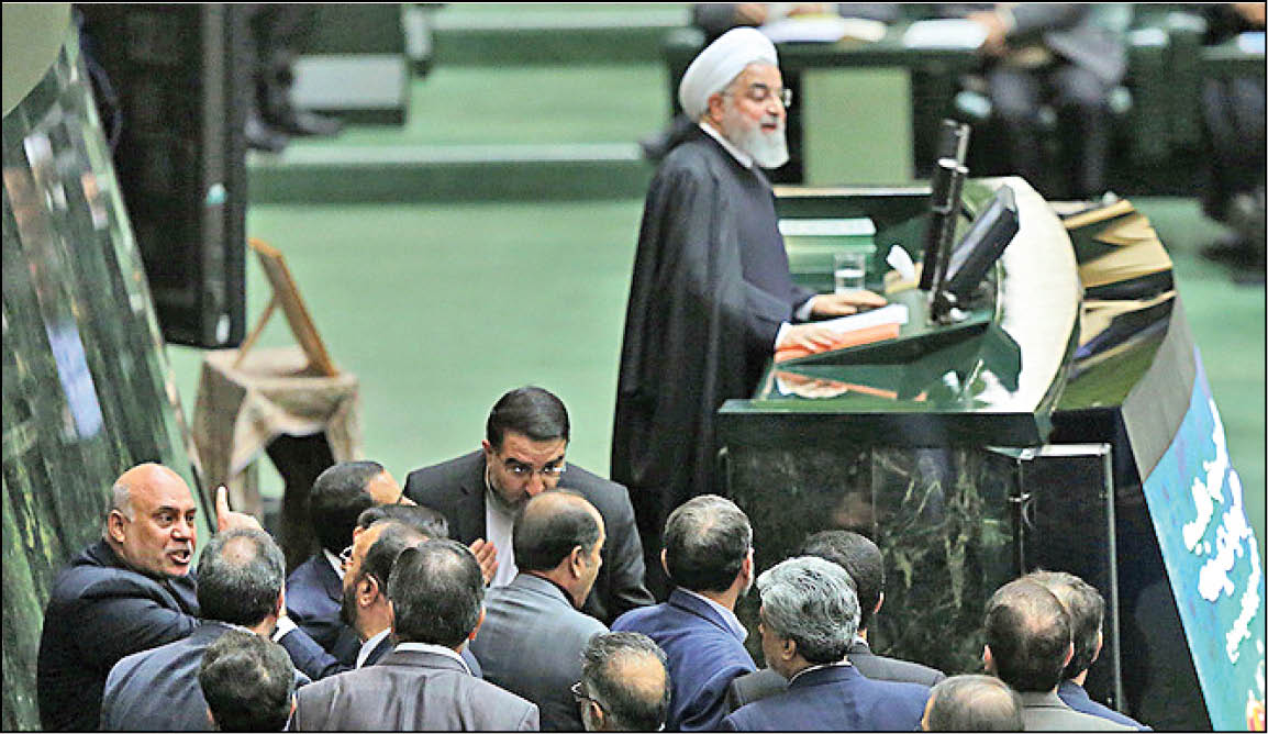 مجلس بازهم عملکرد روحانی را قضاوت می‌کند