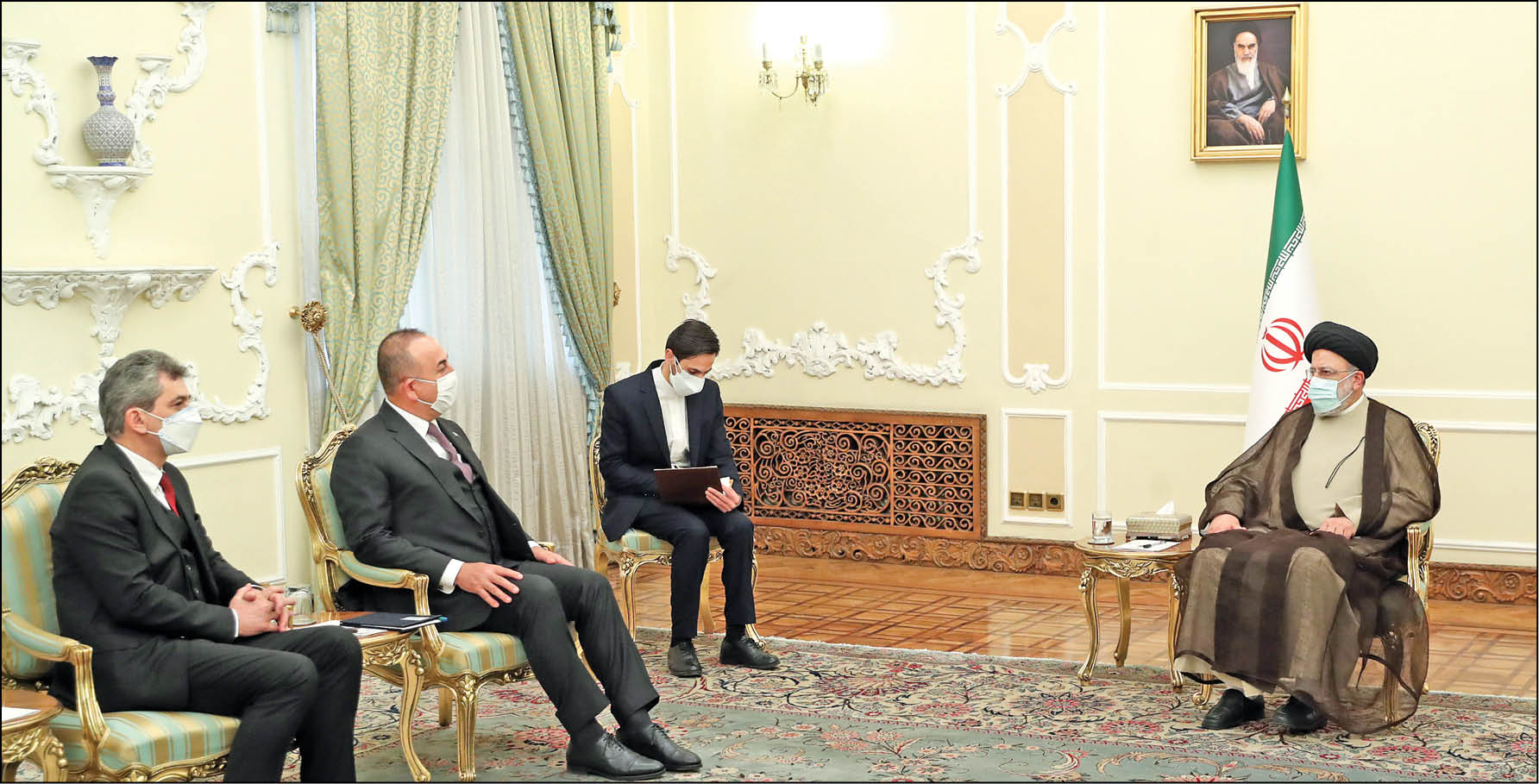 در جریان سفر وزیر امورخارجه ترکیه به تهران مطرح شد