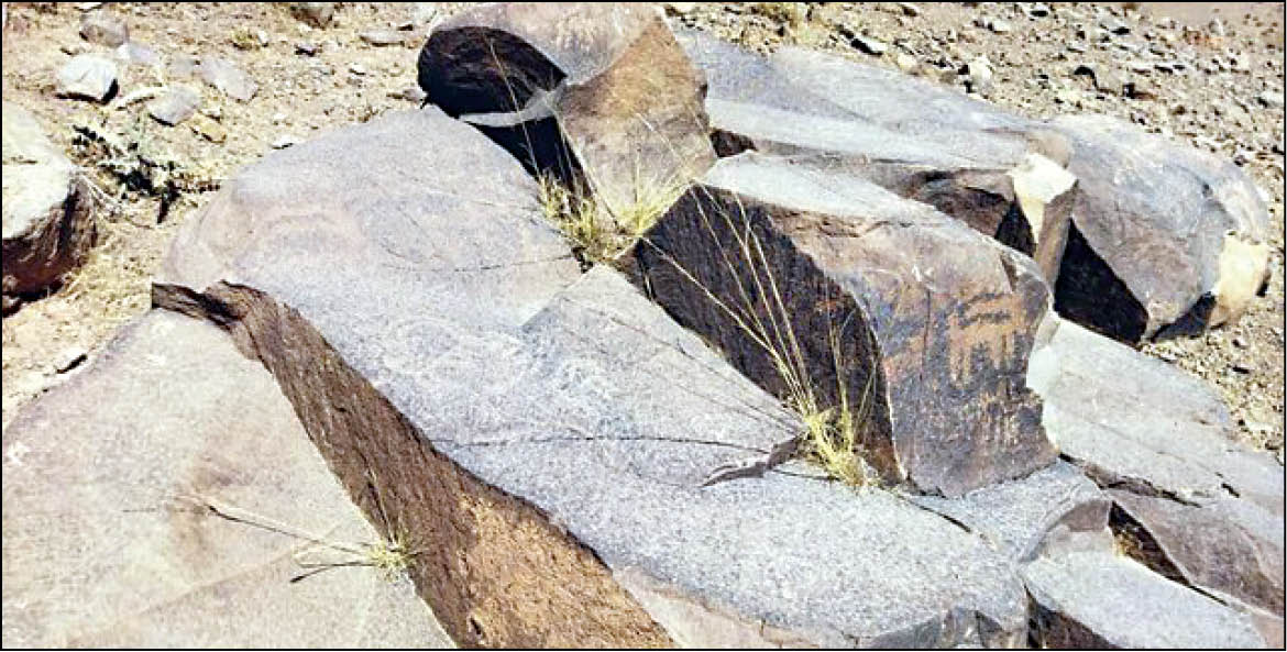توقف معدن‌کاوی در حریم سنگ نگاره های باستانی تیمره