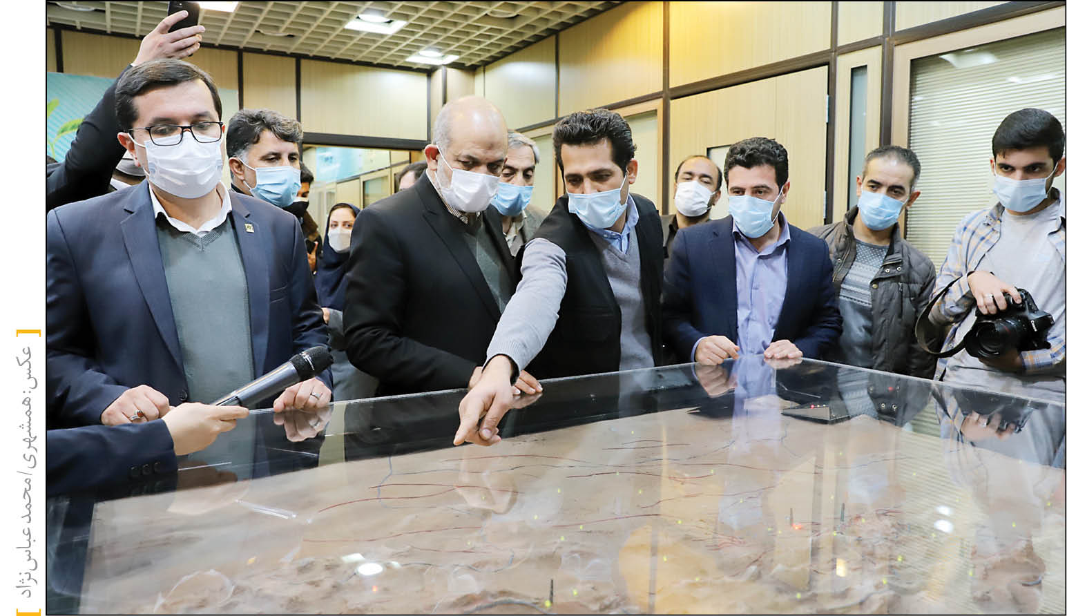 وزیر کشور و جمعی از مدیران شهری تهران و رئیس سازمان مدیریت بحران کشور از چند پروژه مدیریت بحران پایتخت بازدید کردند