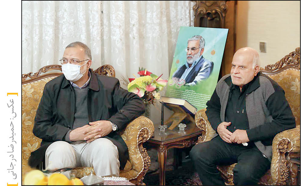 شهردار تهران در دیدار با خانواده شهید دانشمند هسته‌ای: