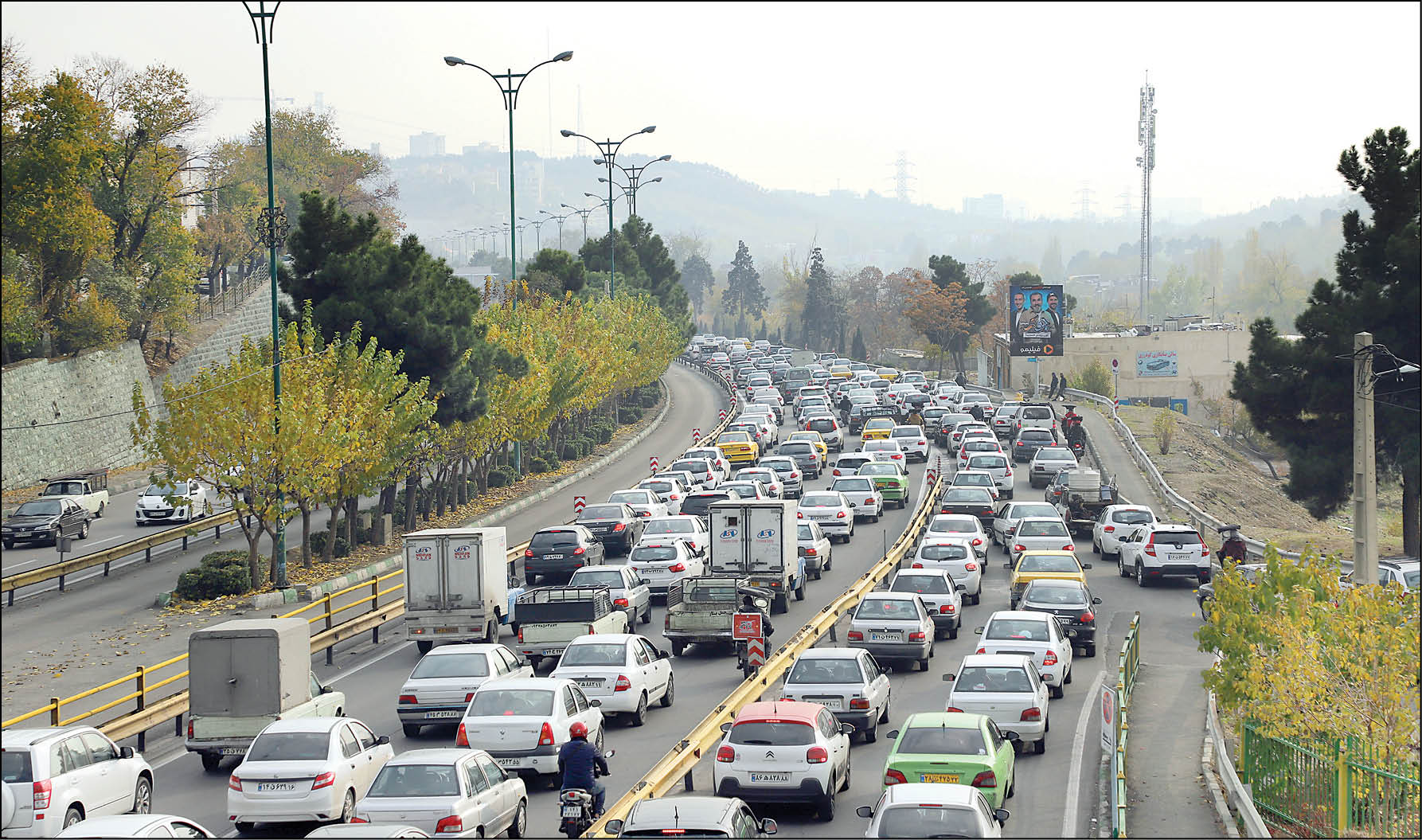 ترافیک سنگین تهران 15درصد دیگر زیاد می‌شود
