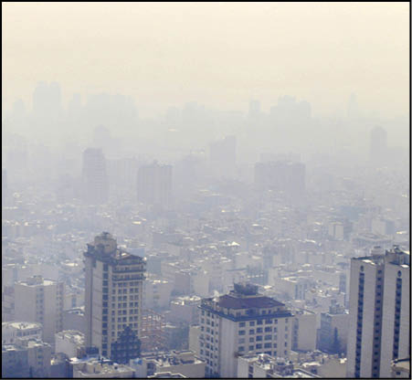 خبرهای کوتاه/افزایش آلودگی هوا در کلانشهرها