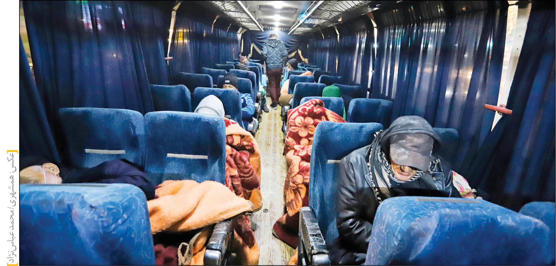 اتوبوس‌های خواب برای بی‌خانمان‌ها