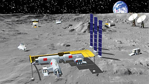 عجله چین و روسیه برای ایستگاه ماه