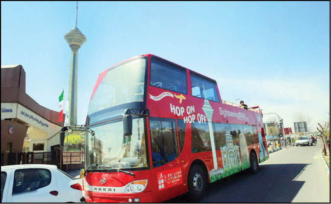 معرفی جاذبه‌های تهران به مردم با ۲۰ اتوبوس گردشگری جدید