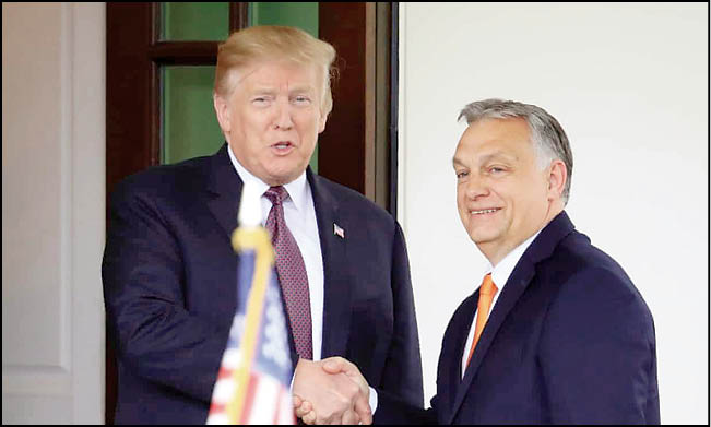 ترامپ، امید راست‌های مجارستان برای پیروزی