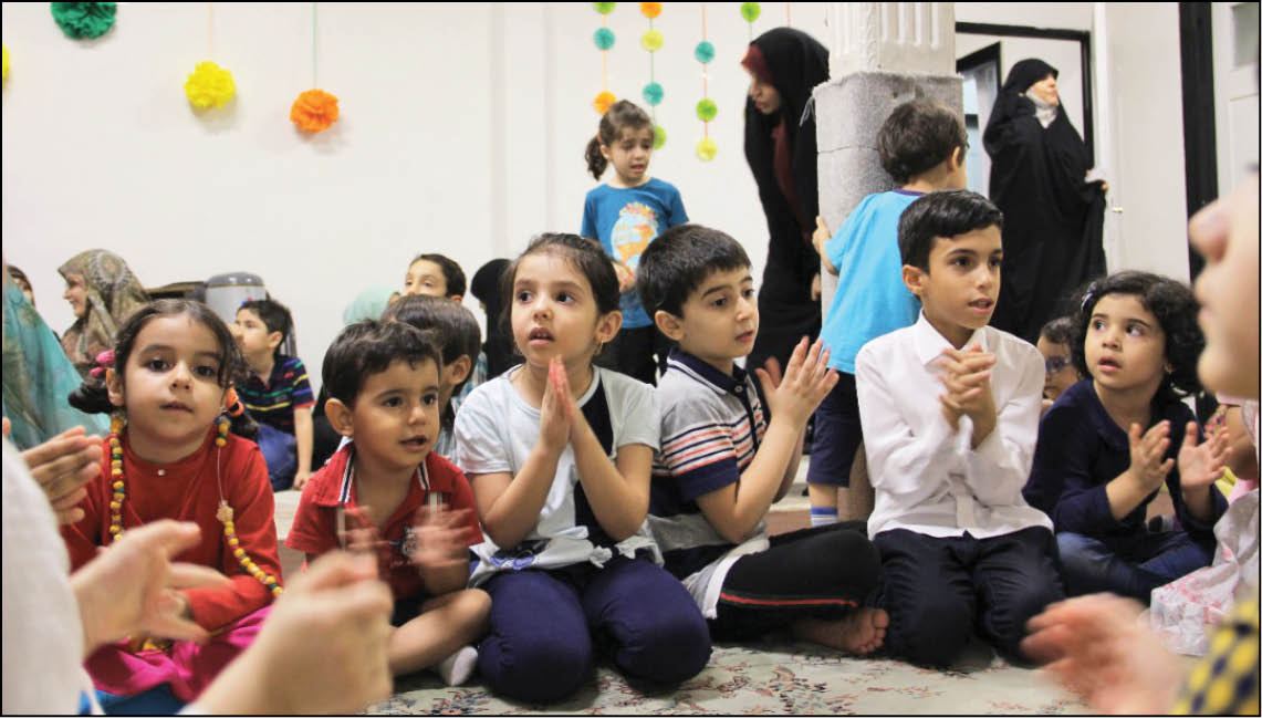 بازی و شادی در کلاس قرآن