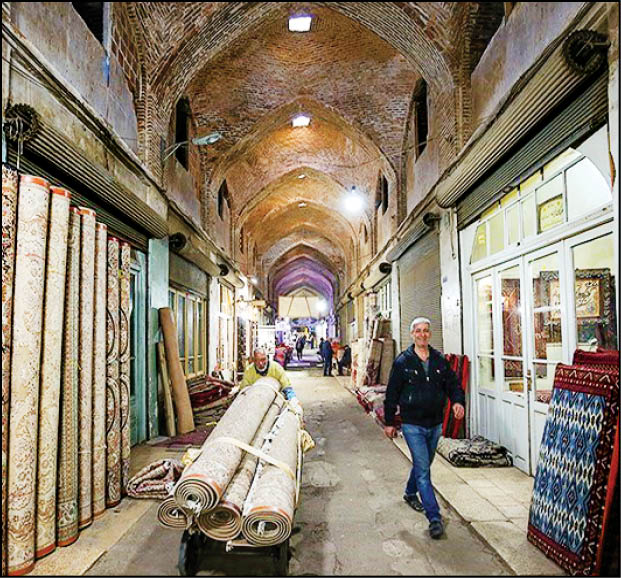 عکس‌خبر/بازار فرش قزوین