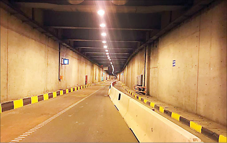 مشکل تردد موتور سیکلت‌ها در تونل امیرکبیر رفع شد