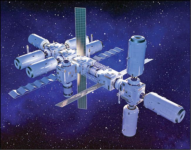 رقابت ایستگاه‌های فضایی در مدار