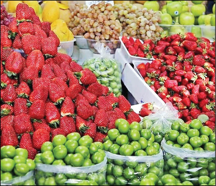 کاهش قیمت در بازار میوه‌های نوبرانه