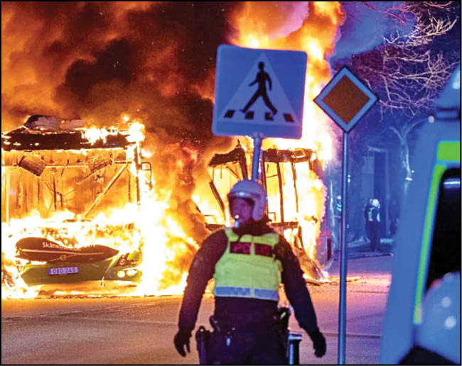 آتش اسلام‌هراسی در سوئد