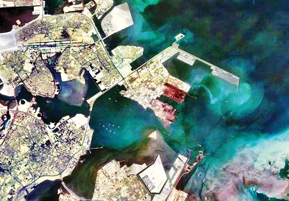 انتشار عکس‌های ماهواره ایرانی از پایگاه نظامی آمریکا