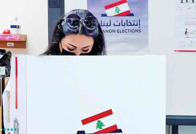 مردم لبنان، در صف انتخاب