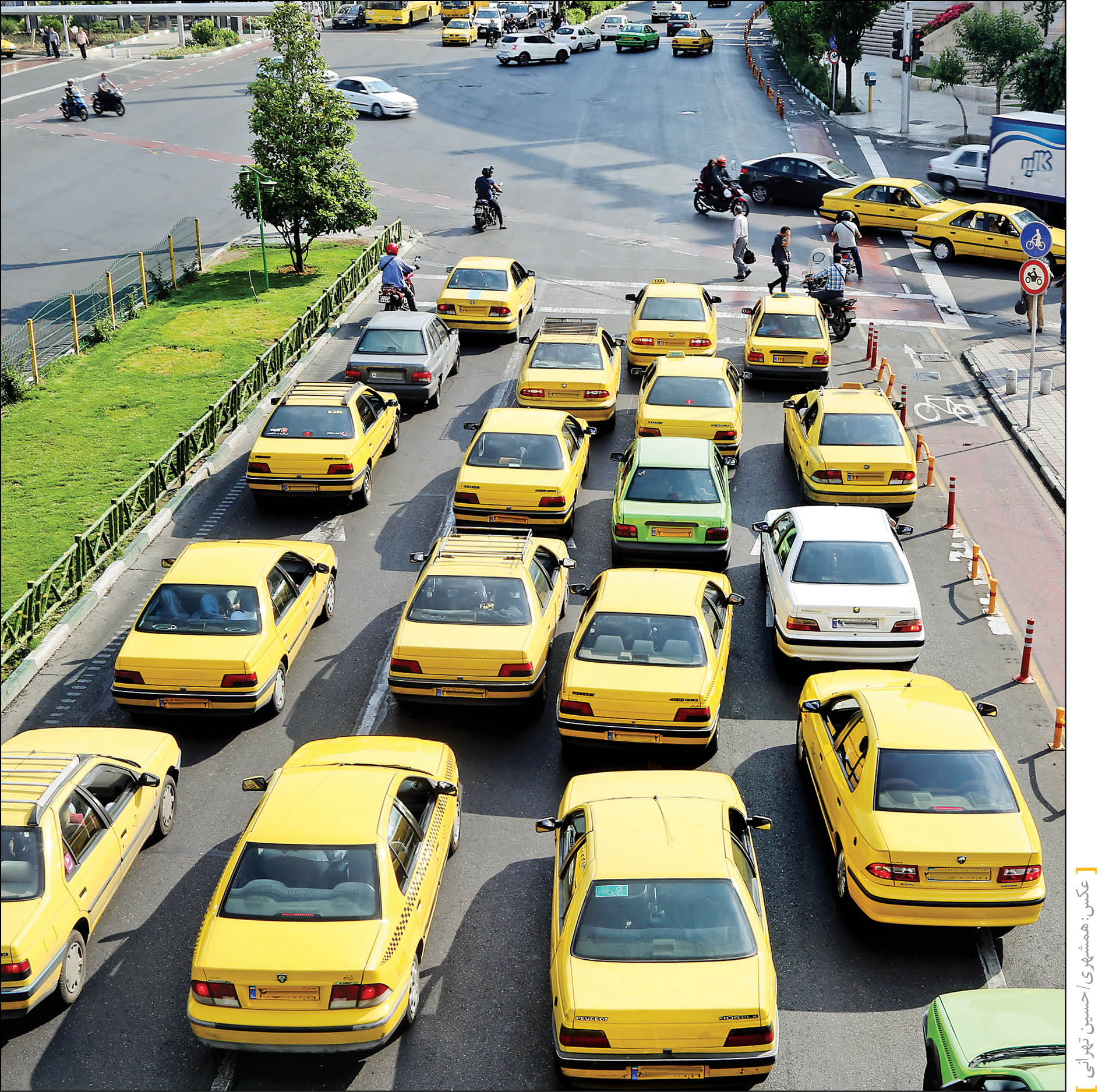تاکسی‌ها در مسیر نوسازی