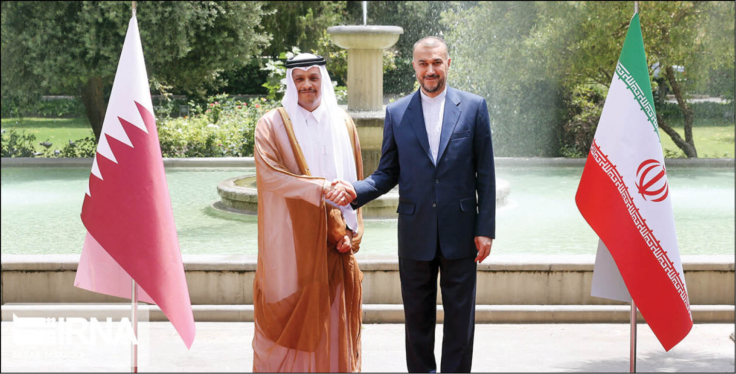 همزمان با سفر وزیر خارجه قطر به تهران اتفاق افتاد