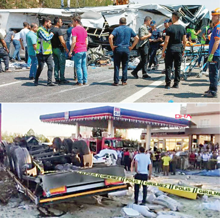 2تصادف عجیب در ترکیه جان 35 نفر را گرفت