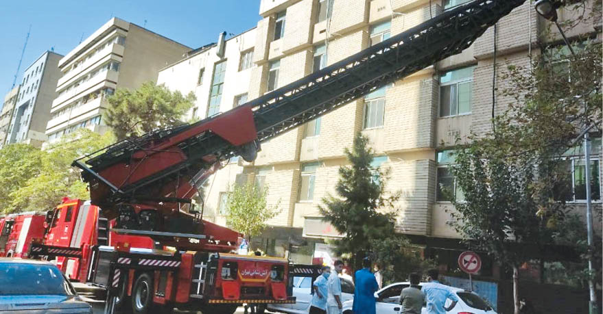 آتش سوزی در آی‌سی‌یو بیمارستان به خیر گذشت