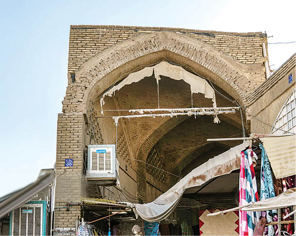 ساختمان‌های ناایمن در قلب اصفهان