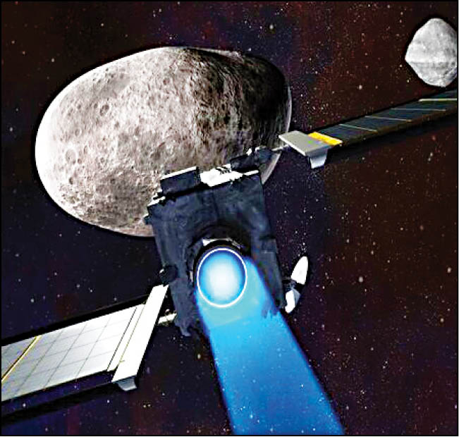 برخورد موفق و آزمایشی فضاپیمای ناسا با یک سیارک