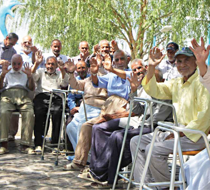 نخستین مرکز نگهداری از زوج‌های سالمند در اراک