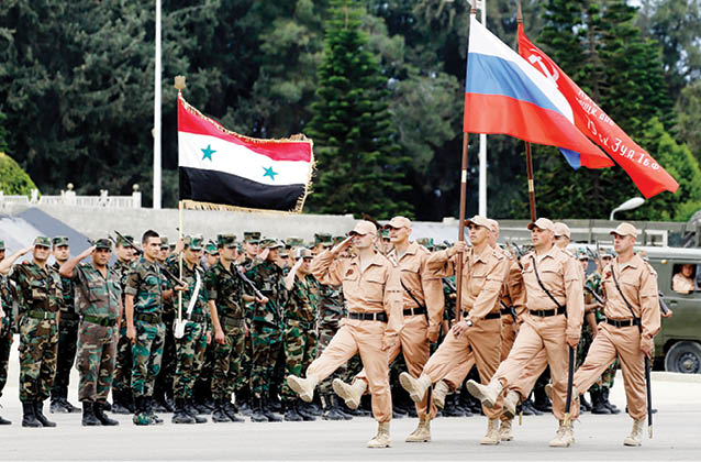 رزمایش مشترک روسیه و سوریه در مجاورت ادلب