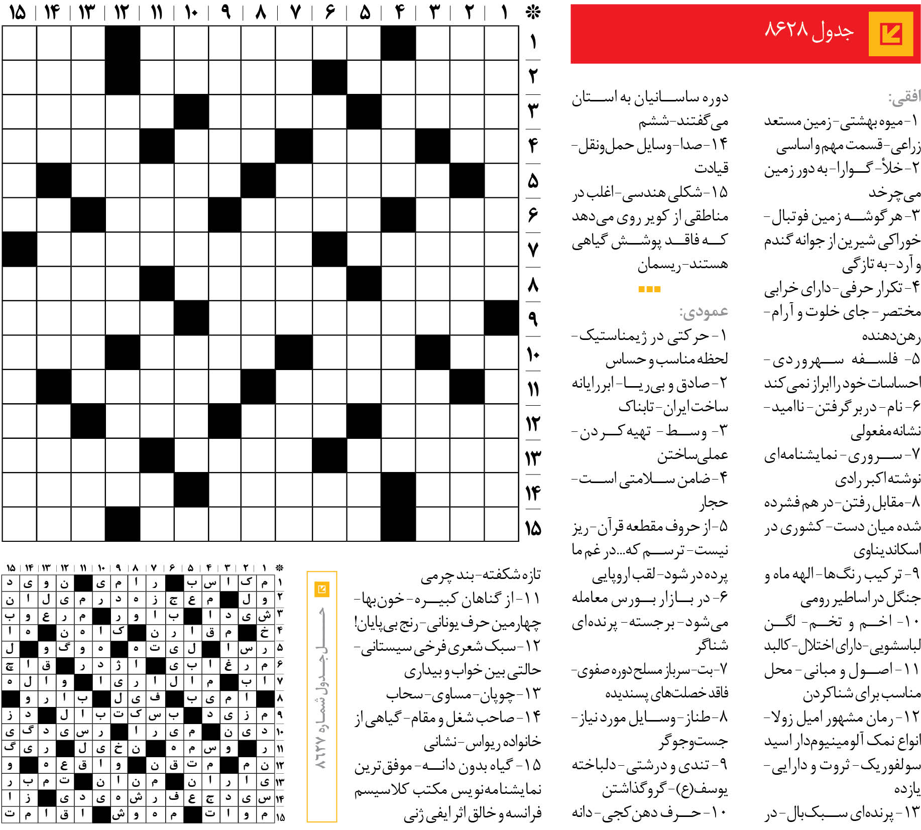 جدول 8628