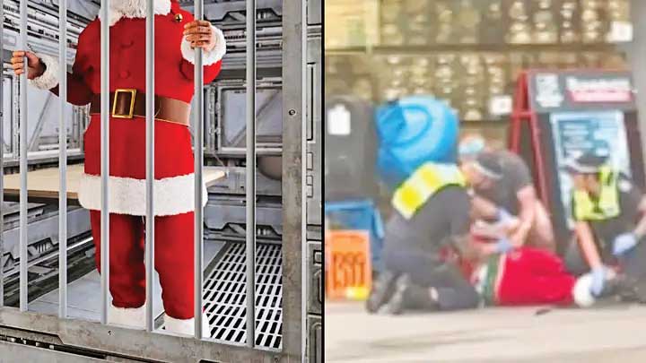 دستگیری بابانوئل‌های یاغی