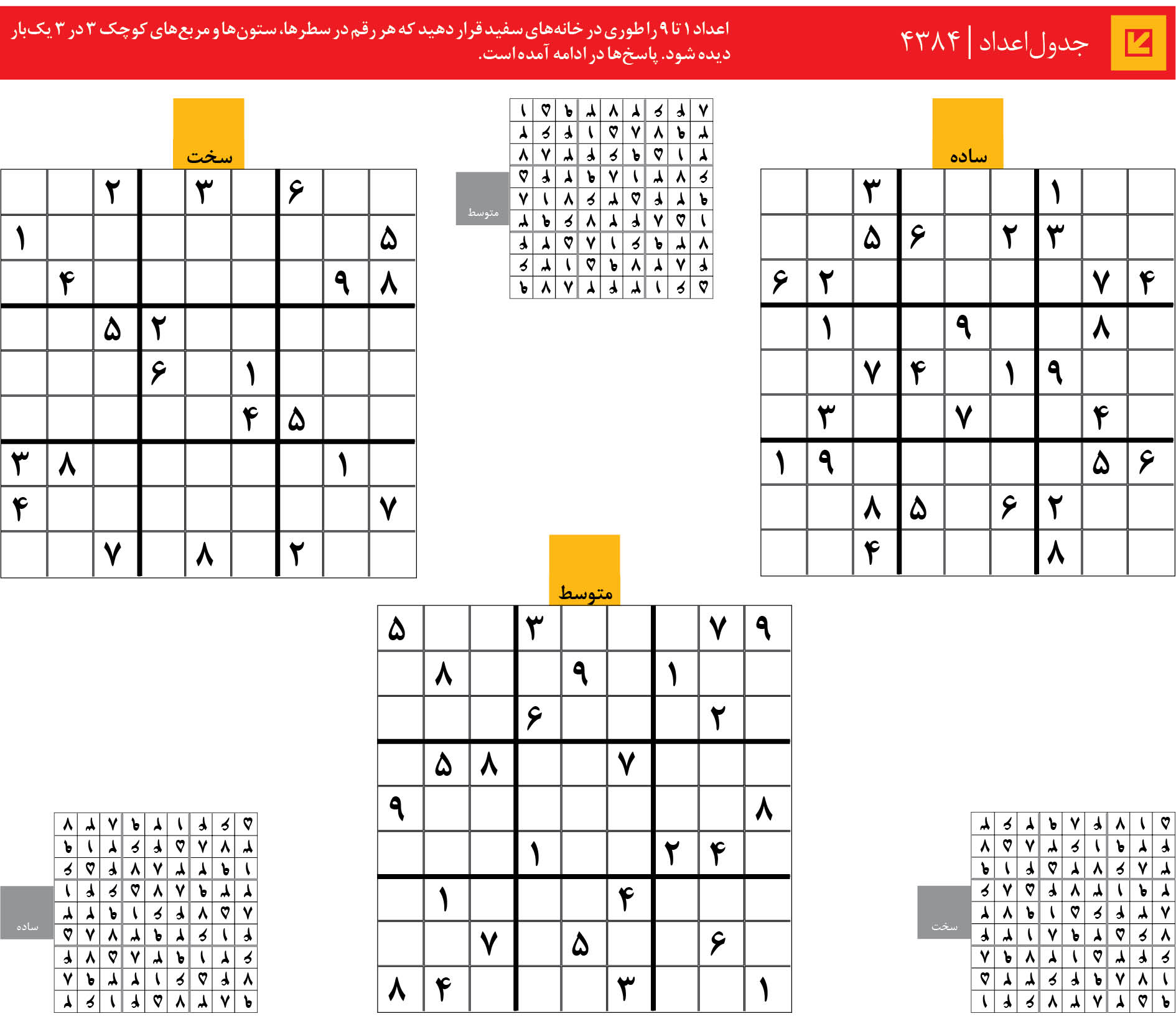 جدول‌اعداد | 4384