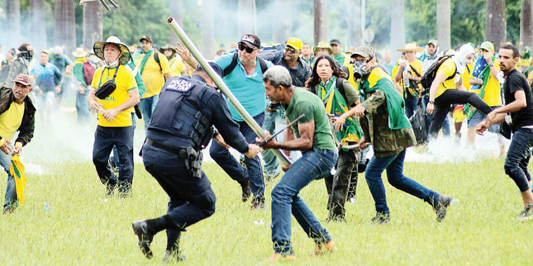 تکرار شورش کنگره آمریکا در برزیل