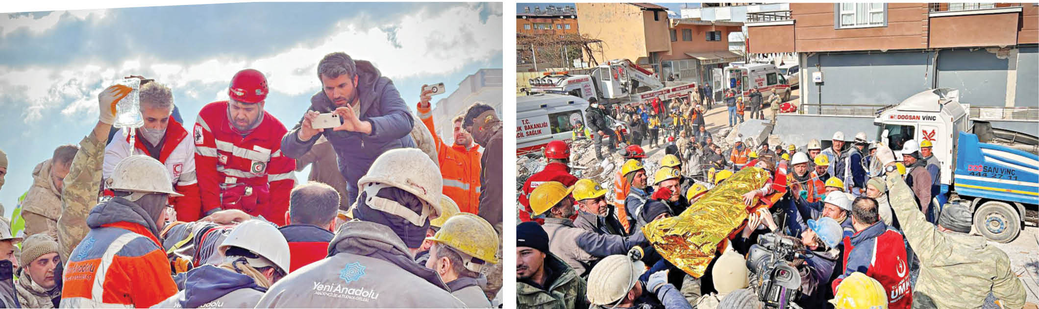 وقتی امدادگران هلال‌احمر در ترکیه با معجزه روبه‌رو شدند