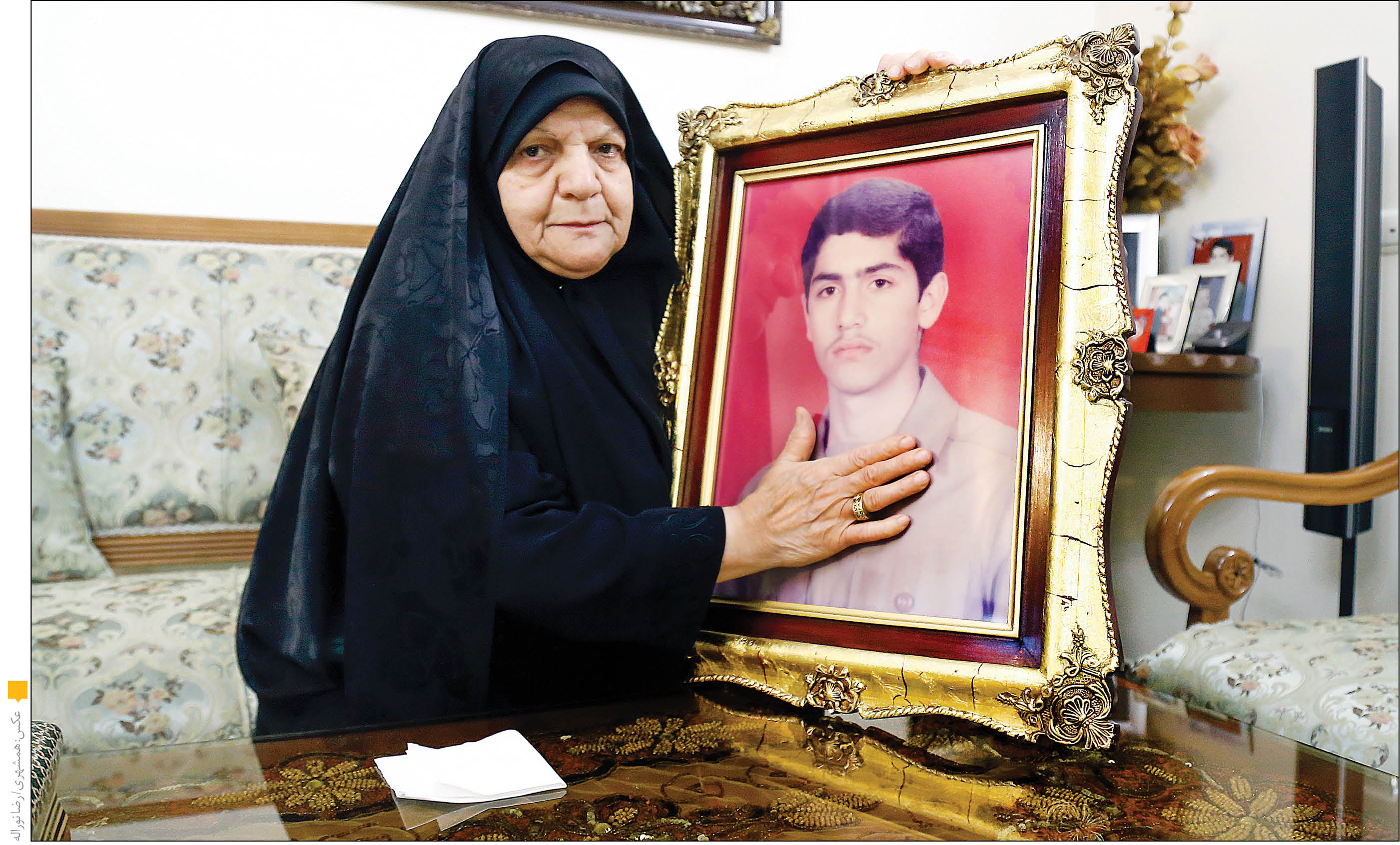 مادر شهید محمد غنمی‌جابر‌ از روش‌های تربیتی‌ و خاطراتش می‌گوید