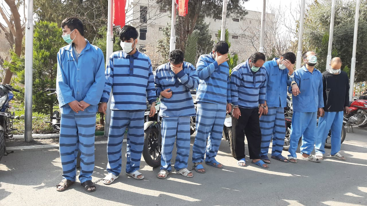 23نفر که در قالب 2باند بیش از یکصد موتورسیکلت را سرقت کرده بودند دستگیر شدند