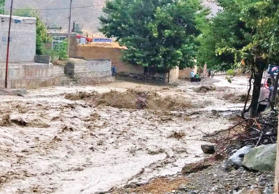 امدادرسانی به 240نفر در سیلاب کردستان