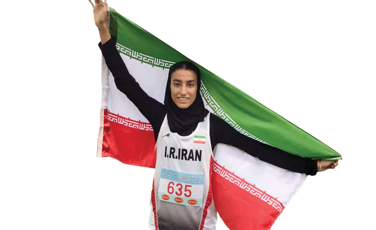 اولین دختر طلایی دو و میدانی ایران، کاندیدای برترین ورزشکار سال