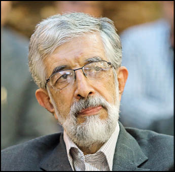 غلامعلی حداد عادل، رئیس فرهنگستان زبان و ادب فارسی