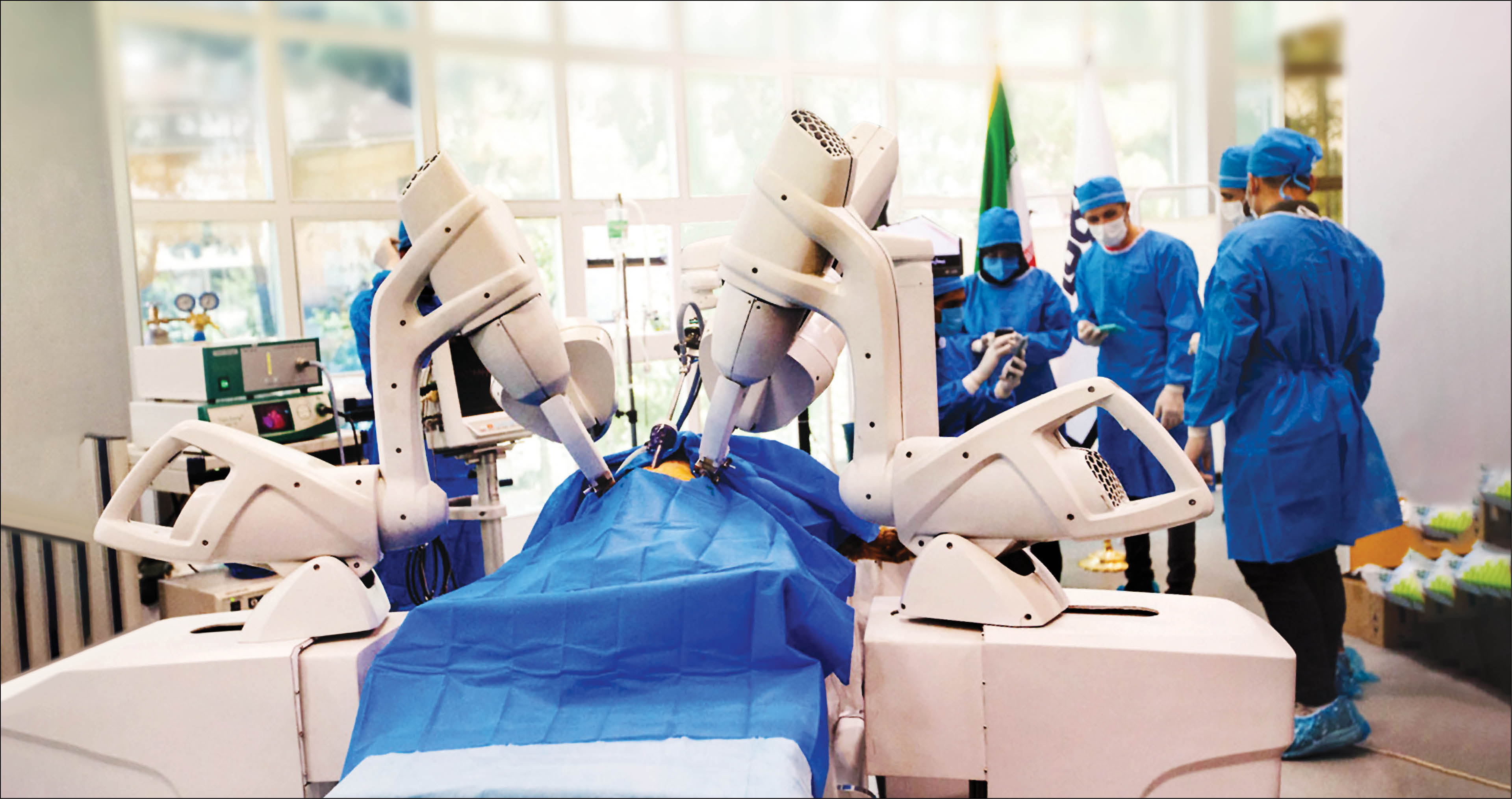 راه ‌اندازی روبات جراح سینا در اندونزی ، چشم دنیا را به خود خیره کرده است