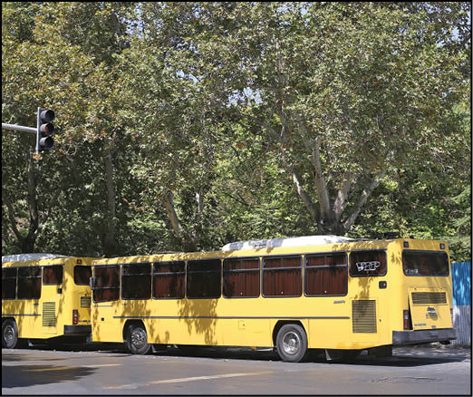 اتوبوس‌های سرویس ادارات و شرکت‌ها؛ عوامل افزایش آلودگی و تشدید ترافیک