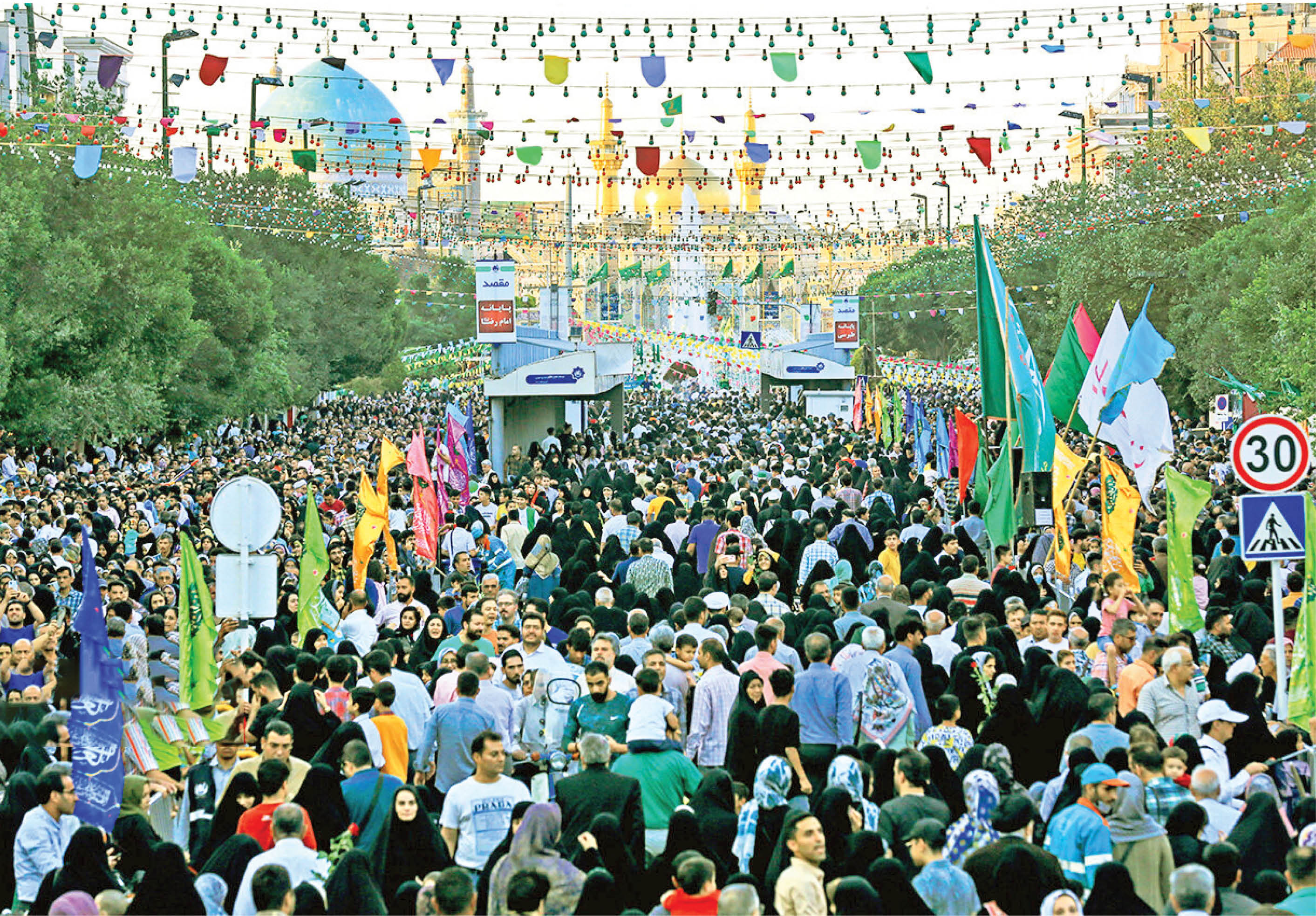 جشن امام رضایی‌ها همدلی بزرگ در میان مردم کشور بود