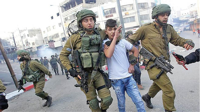 صهیونیست‌ها به‌دنبال قانونی کردن اسارت کودکان فلسطینی