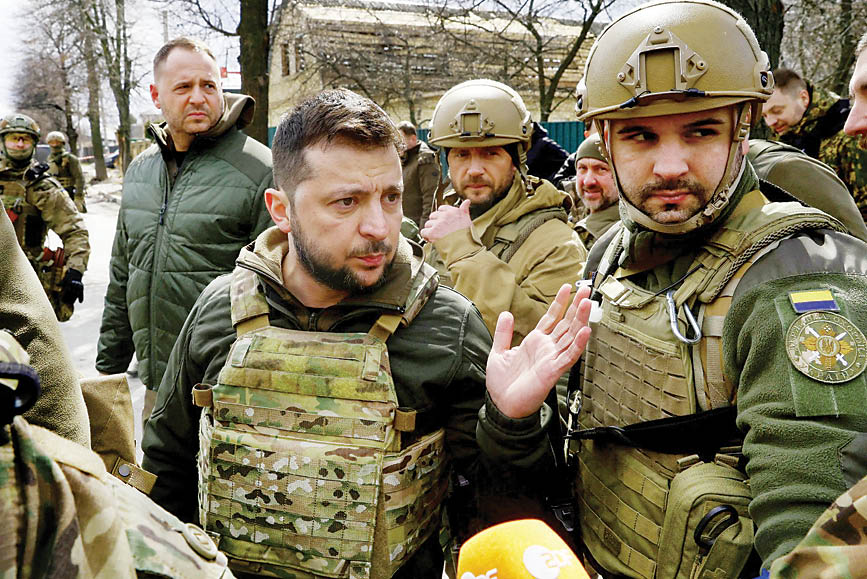 رپرتاژ جنگ اوکراین به سفارش آمریکا
