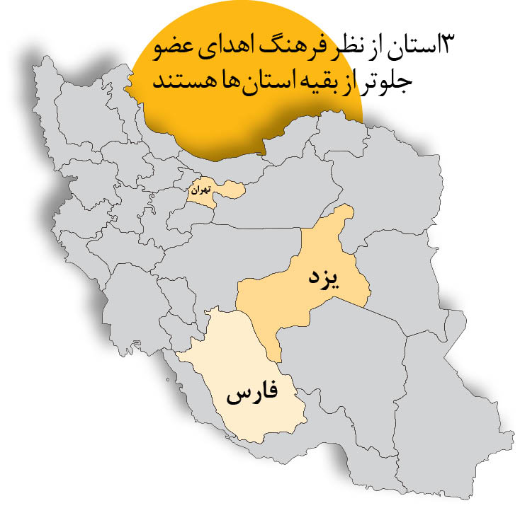  ایران؛ رتبه اول پیوند اعضا در غرب آسیا